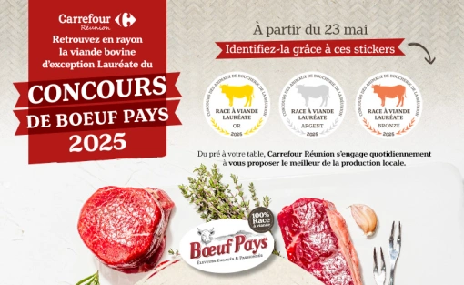 Le meilleur de Boeuf Pays chez Carrefour Réunion