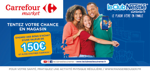 Carrefour Market - jeu concours - Nestle- la famille Nestle
