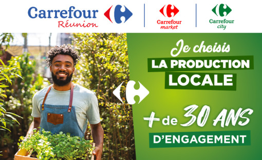 Chez Carrefour, la production locale est un engagement depuis plus de 30 ans !