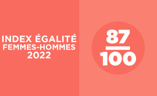 INDEX DE L'ÉGALITÉ PROFESSIONNELLE 2022