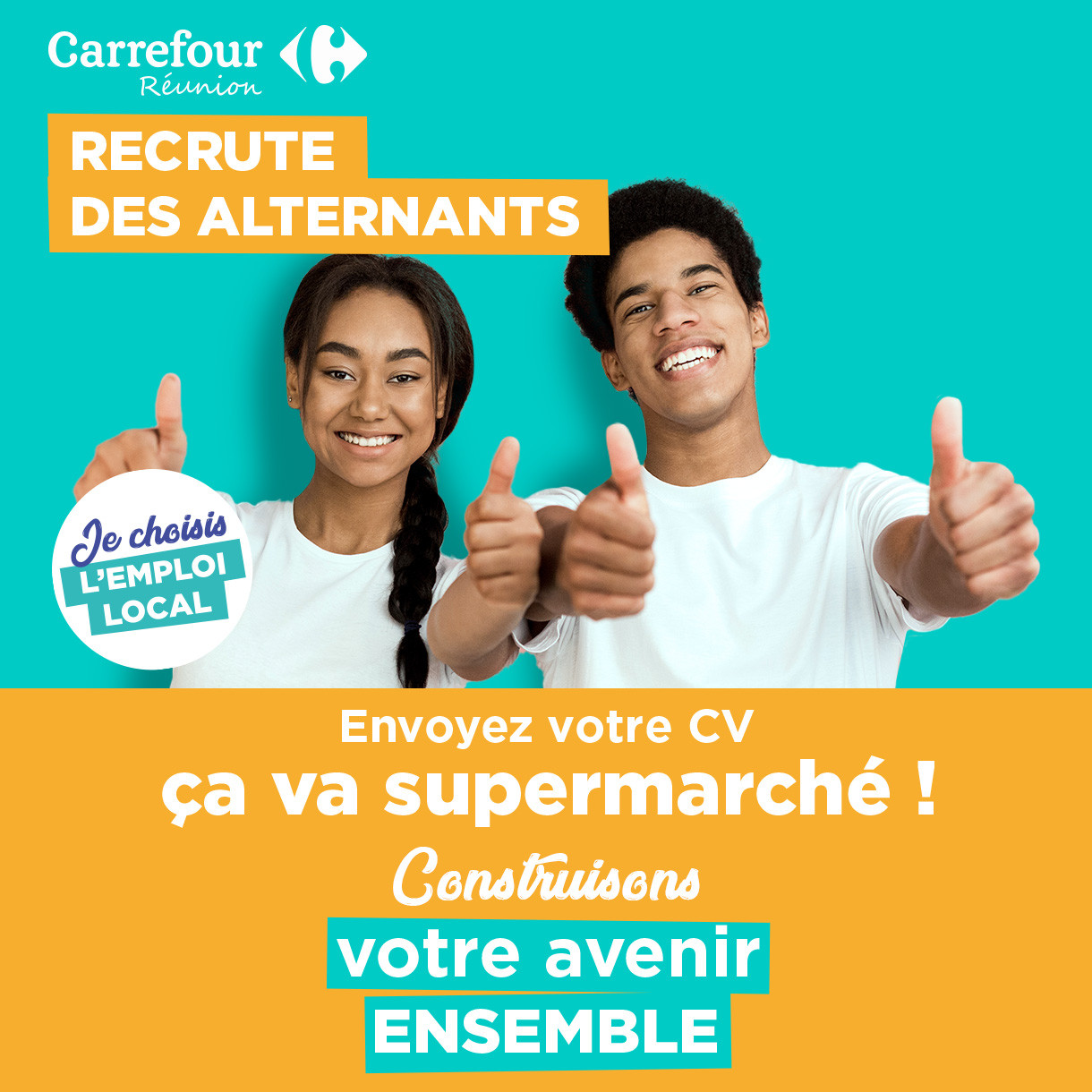 Carrefour recrute des alternants