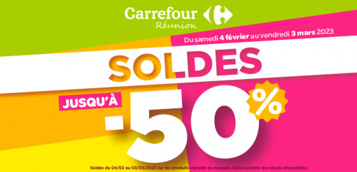 SOLDES CARREFOUR -50%