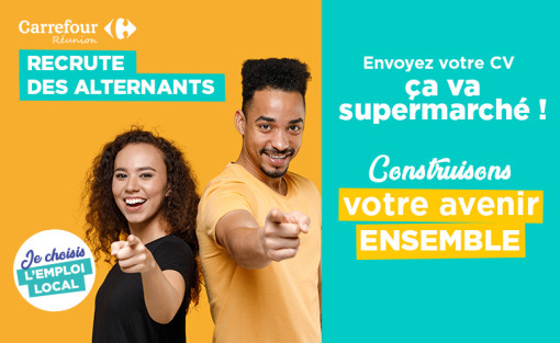 Rejoins l'aventure Carrefour Réunion en alternance !  💥💼